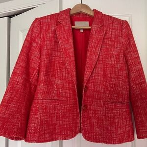 Red/orange blazer